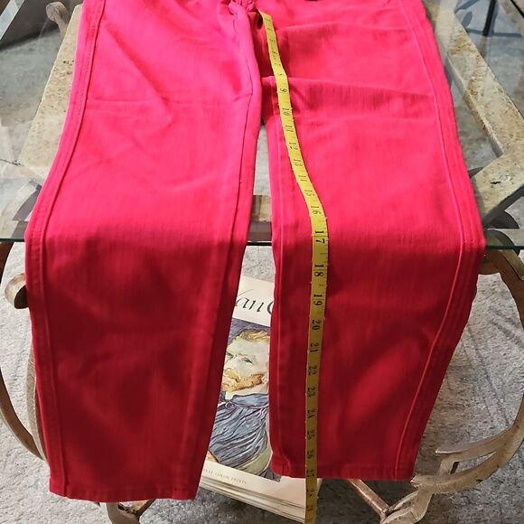 NWT Judy Blue Red High Waist Jeans Size 27 - Picture 12 of 12